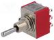 Prepínač  páčkový  Polohy 3  3P3T  ON-OFF-ON  5A/125VAC  5A/28VDC