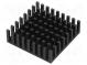 Chladič  extrudovaný  čierna  L 31mm  W 31mm  H 10mm  hliník