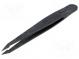 Pinzeta  ESD  nemagnetická, vysoká pružnosť  Šír.hrotu 1,2mm
