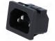 Konektor  napájacie AC  zásuvka  vidlica  10A  250VAC  IEC 60320