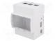 Kryt  pre počítač  ODROID C1+  ABS  šedá  X 71,3mm  Y 90,5mm