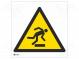 Bezpečnostné značky  výstražná  Mat  PVC  W  200mm  H  200mm