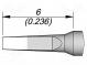 Hrot  skrutkovač  1x0,2mm