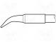 Hrot  zahnutý plochý  1,8x0,8mm  longlife