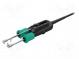 Spájkovačka  termokliešte  ESD  max.800°C  34AWG÷16AWG