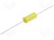 Kondenzátor  polypropylénový  0,47uF  ±5%  Ø9,5x20,5mm  -55÷100°C