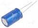 Kondenzátor  elektrolytický  THT  1000uF  25VDC  Ø13x21mm  ±20%