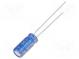 Kondenzátor  elektrolytický  THT  33uF  35VDC  Ø5x11mm  Raster  2mm