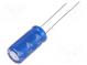 Kondenzátor  elektrolytický  THT  470uF  16VDC  Ø8x16mm  ±20%