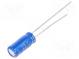Kondenzátor  elektrolytický  THT  56uF  16VDC  Ø5x11mm  Raster  2mm