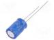 Kondenzátor  elektrolytický  THT  680uF  6,3VDC  Ø8x11,5mm  ±20%