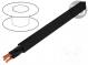 HELUKABEL 10351 Vodič  JZ-500-BK  5G0,75mm2  netienený  300/500V  Cu  lanko  čierna