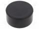 Kryt  pre poplachové zar  Z  14mm  ABS  čierna  Ø  29,6mm
