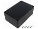 Kryt  univerzálny  X  90mm  Y  135mm  Z  50mm  ABS  čierna  IP65
