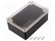 Kryt  univerzálny  X  90mm  Y  135mm  Z  50mm  ABS  čierna  IP65