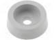 Nožička  jasno-šedá  guma  Rozm  Ø14mm  Otv  Ø2,9mm
