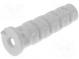Vývodka  šedá  3mm