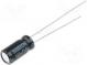 Kondenzátor  elektrolytický  THT  100uF  16VDC  Ø5x11mm  ±20%
