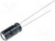 Kondenzátor  elektrolytický  THT  10uF  63VDC  Ø5x11mm  Raster  2mm