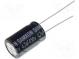 Kondenzátor  elektrolytický  THT  4,7uF  450VDC  Ø10x16mm  ±20%