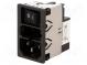 Konektor  napájacie AC  zásuvka  vidlica  1A  250VAC  IEC 60320
