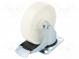 Transportné koleso  Ø  125mm  W  38mm  H  156mm  otočné s blokádou