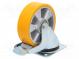 Transportné koleso  Ø  160mm  W  50mm  H  195mm  otočné s blokádou