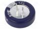 Superkondenzátor  THT  1F  5,5VDC  -20÷80%  Ø21,5x7,1mm  30Ω
