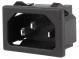Konektor  napájacie AC  zásuvka  vidlica  10A  250VAC  IEC 60320