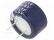 Superkondenzátor  THT  100mF  5,5VDC  -20÷80%  Ø13,5x8,3mm  50Ω