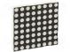 Displej  LED  matice  8x8  červený  6-12mcd  anóda  60,2x60,2mm