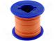 Vodič  drôt  OFC  30AWG  oranžová  FEP  250V  100m