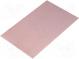 Laminát  hliník  1mm  L 160mm  W 100mm  Povlak  meď