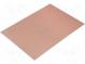 Laminát  hliník  1,5mm  L 244mm  W 170mm  Povlak  meď