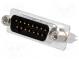 D-Sub  PIN  15  zásuvka  vidlica  so skrutkou so závitom  priamy