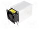 Chladič  extrudovaný  L 100mm  W 62mm  H 74mm  0,2K/W  hliník