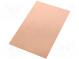 Laminát  FR4  2mm  L 160mm  W 100mm  Povlak  meď  obojstranný