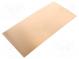 Laminát  FR4  0,6mm  L 210mm  W 100mm  Povlak  meď