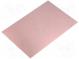 Laminát  FR4  1mm  L 233mm  W 160mm  Povlak  meď
