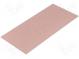 Laminát  FR4  1mm  L 210mm  W 100mm  Povlak  meď  obojstranný