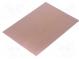 Laminát  FR4  1mm  L 297mm  W 210mm  Povlak  meď