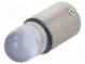 LED lampa  modrý  BA9S  12VDC  12VAC