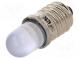 LED lamp  blue  E10  230VAC  90÷100mcd