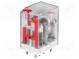 Relé  elektromagnetické  DPDT  Ucievky 230VAC  10A/240VAC  10A