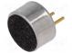 Mikrofón  Vonk.rozmery  Ø6x3,5mm  2,2kΩ  0,5mA  1÷10V  50÷16000Hz