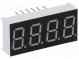 Displej  LED  7-segmentový  9,14mm  červený  6,8mcd  katóda  0,36
