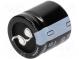 Kondenzátor  elektrolytický  SNAP-IN  100uF  400VDC  Ø22x25mm
