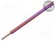 Wire  LgY  stranded  Cu  2.5mm2  red-violet  PVC  300/500V  50m
