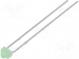 LED  1,8mm  zeleno-žltý  90÷160mcd  60°  1,6÷2,4V  Čelo  konvexné