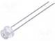 LED  4,8mm  žltá  350÷600mcd  100°  Čelo  konvexné  1,6÷2,4V  THT